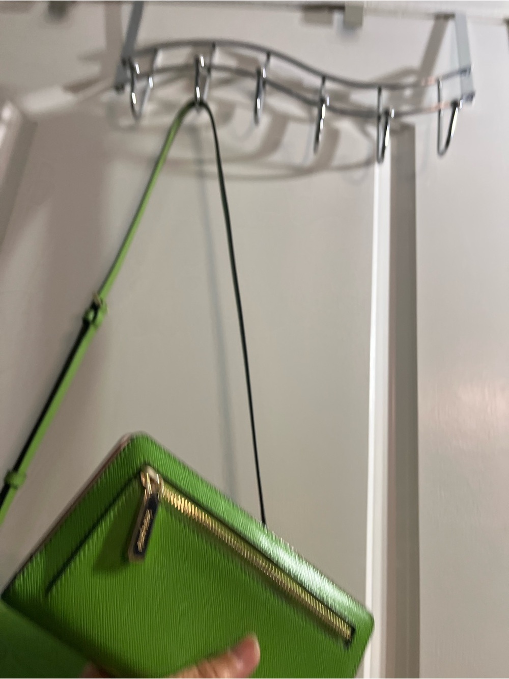kate spade green crossbody with matching wallet - Picture 9 of 15